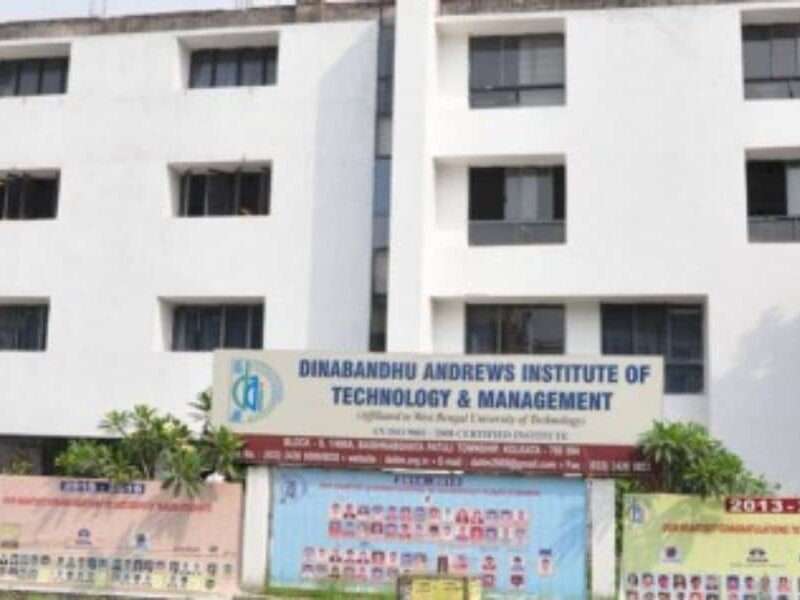 Dinabandhu Andrews Institute Of Technology And Management